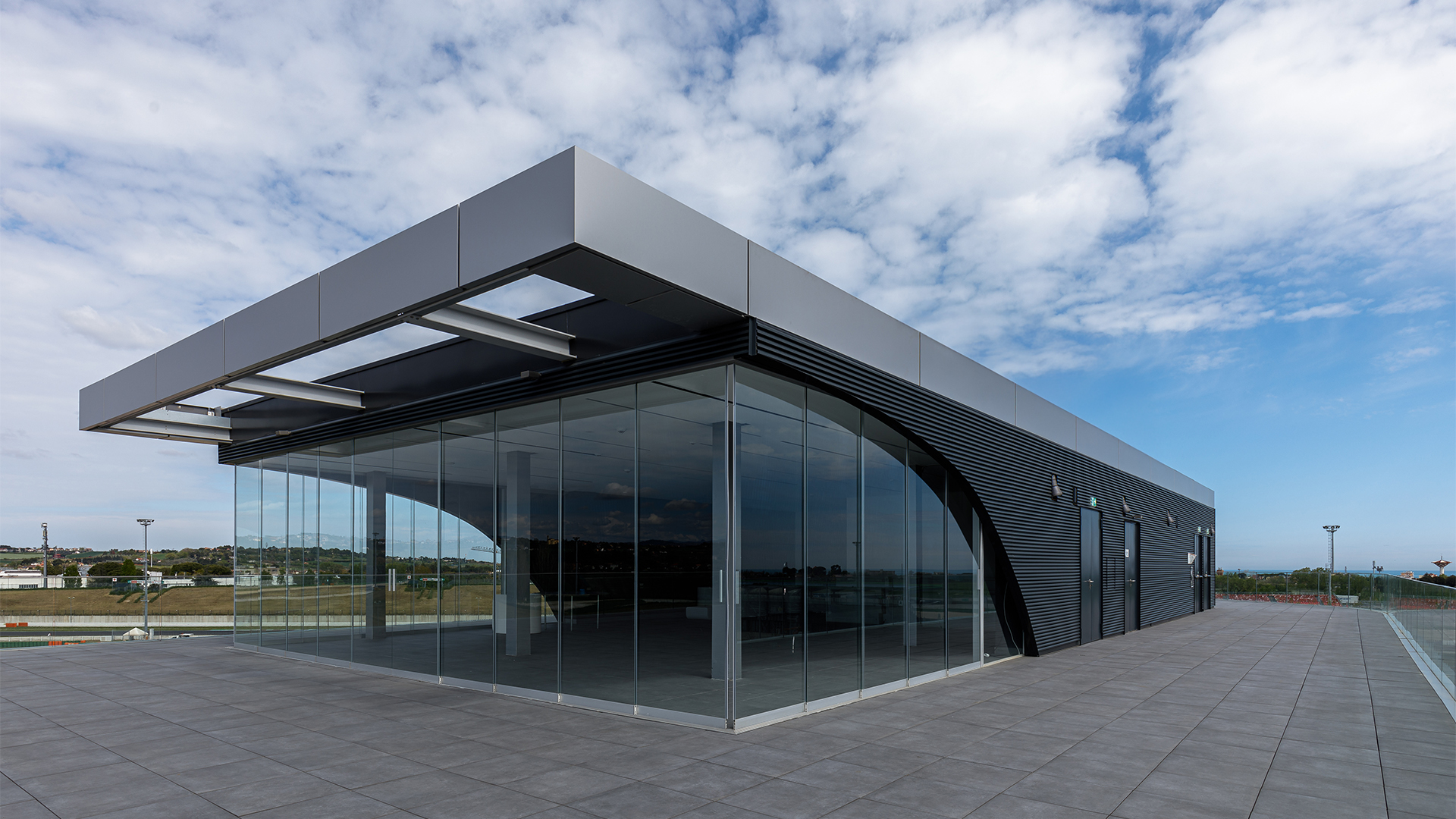 EXTENSION OF THE BOX BUILDING AT MISANO WORLD CIRCUIT