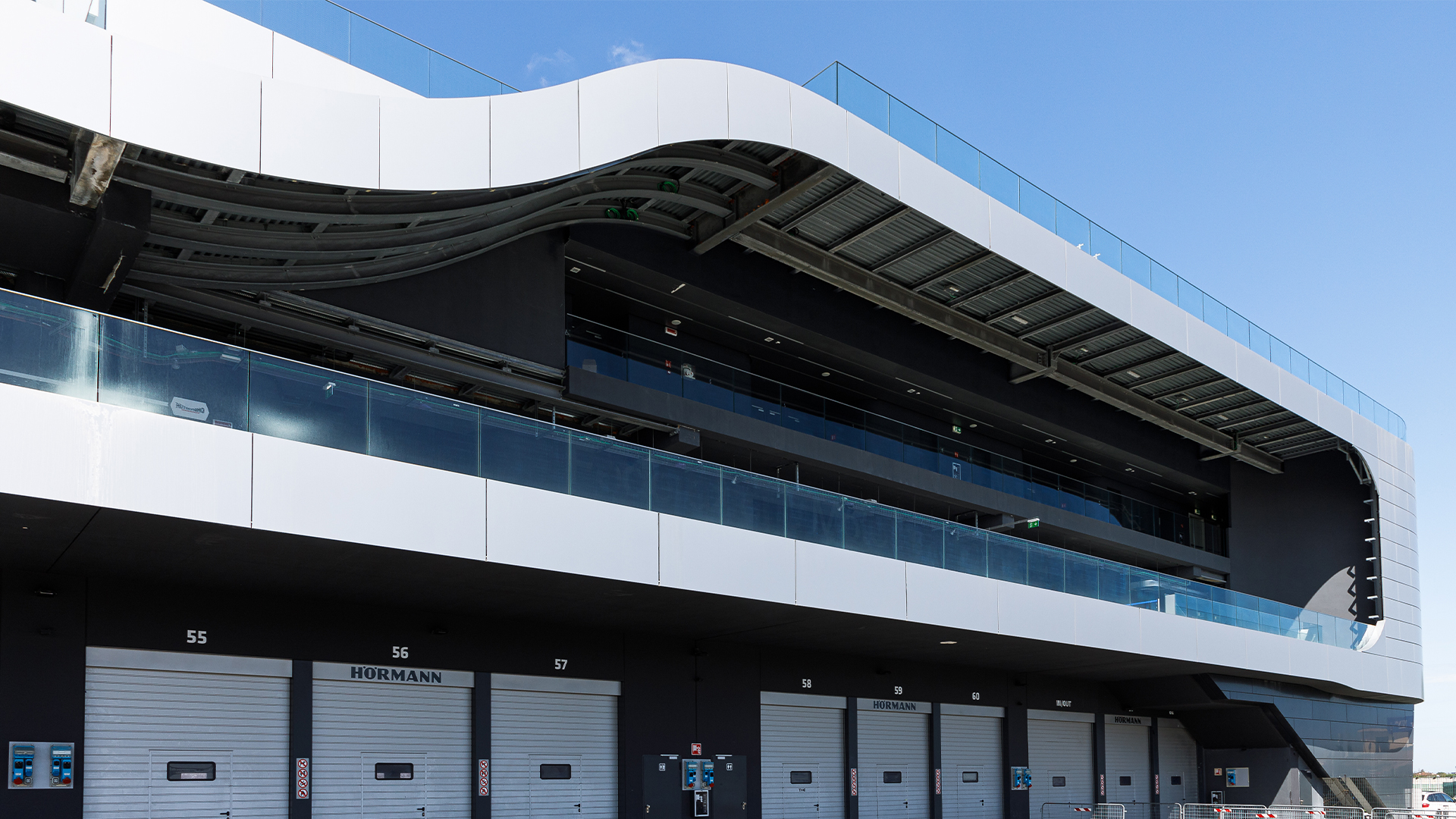 EXTENSION OF THE BOX BUILDING AT MISANO WORLD CIRCUIT